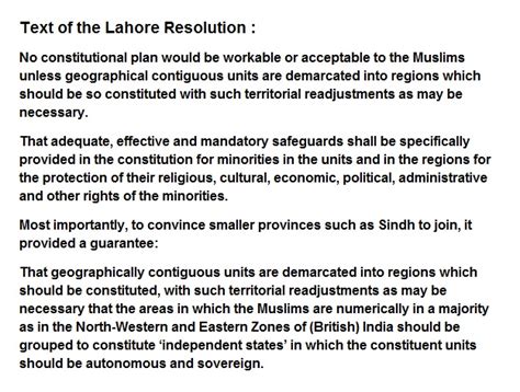 La Résolution de Lahore: Une Déclaration Audacieuse pour un État Musulman Indépendant en Inde